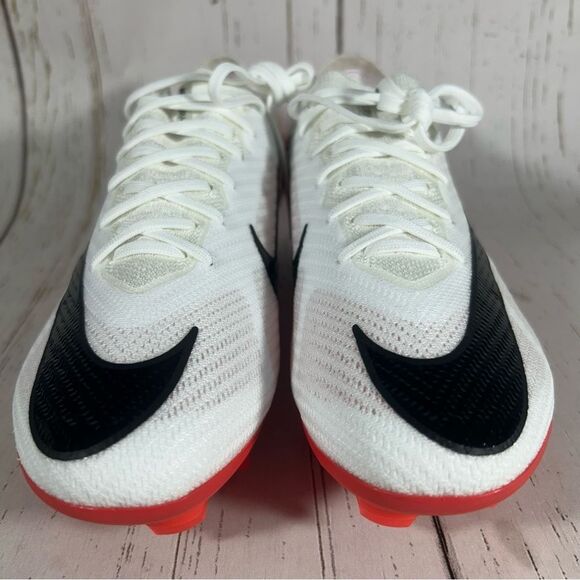 Nike Zoom Mercurial Vapor 15 Elite FG Soccer Cleats White Mens 6 DJ4978-600 - Picture 2 of 11